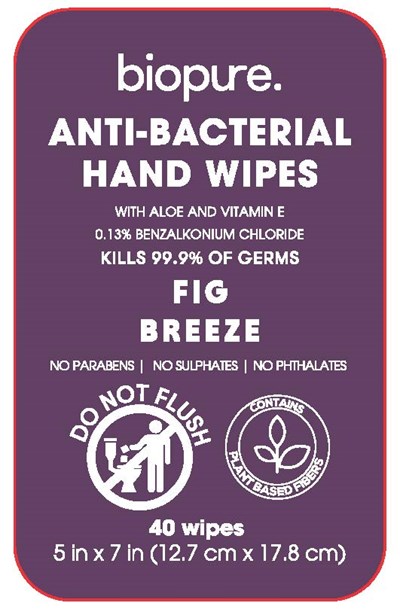 Antiseptic Wipe (Hand Wipe Fig Breez2)